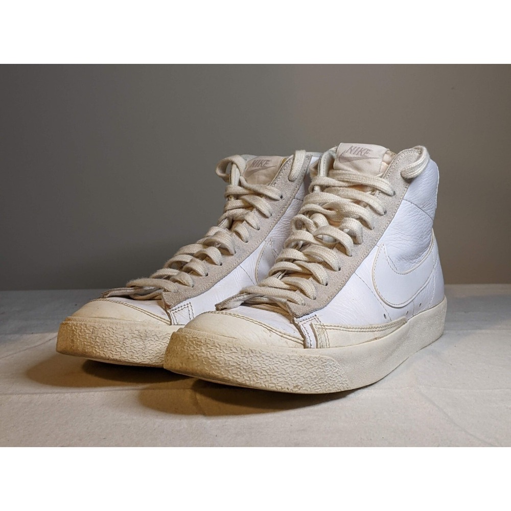 Nike‎ Blazer Mid VNTG 77 Vintage White Mens Shoes 8.5 CW7583-100